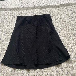 Hollister black floral skirt